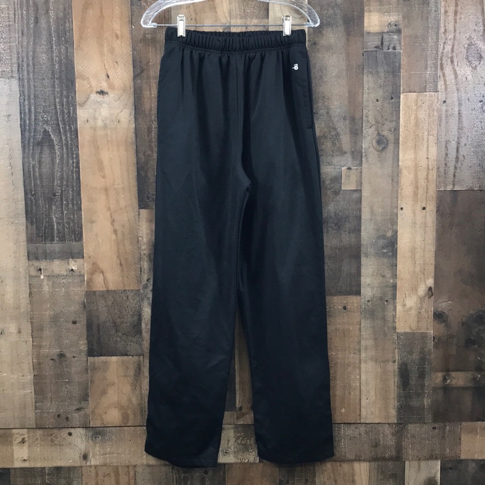 Badger Sport Black Sweatpants Size M